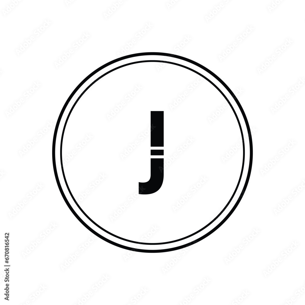 Initial Letter Logo J Template Vector Design Initial Letter Logo J Template Vector Design