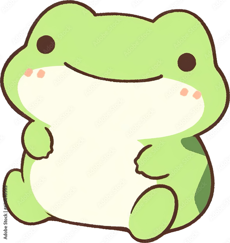 Naklejka premium frog