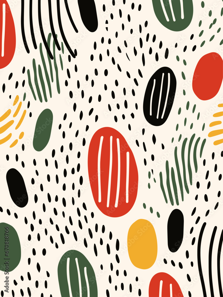 Abstract pattern background. Good for fashion fabrics, children’s ...