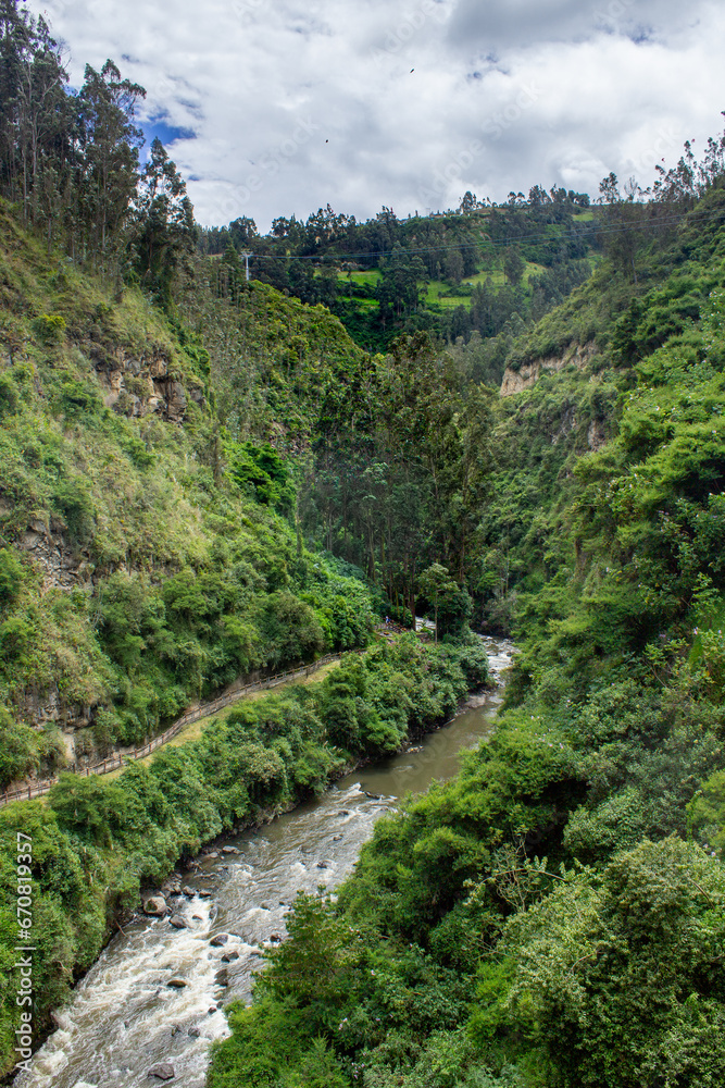 Fototapeta premium river in the mountains