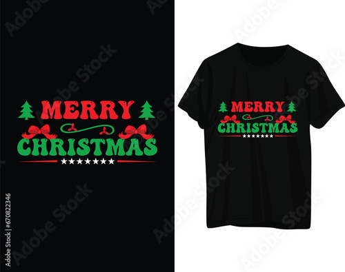 Merry Christmas Tshirt Design