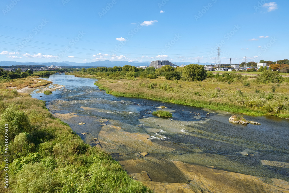 日本の河川　多摩川