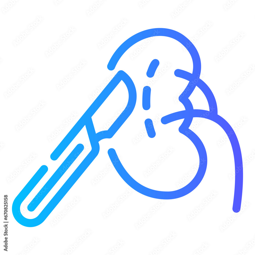 surgery Line Gradient Icon surgery Line Gradient Icon
