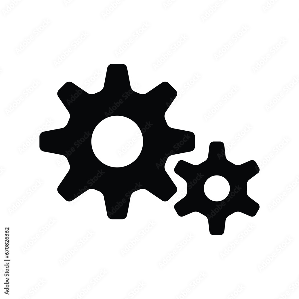 Gear Icon Vector Design Template Gear Icon Vector Design Template