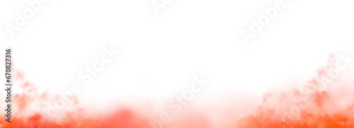 Colorful Fog or Smoke effect isolated on transparent background. Effective texture of steam, fog, smoke png. Vector illustration