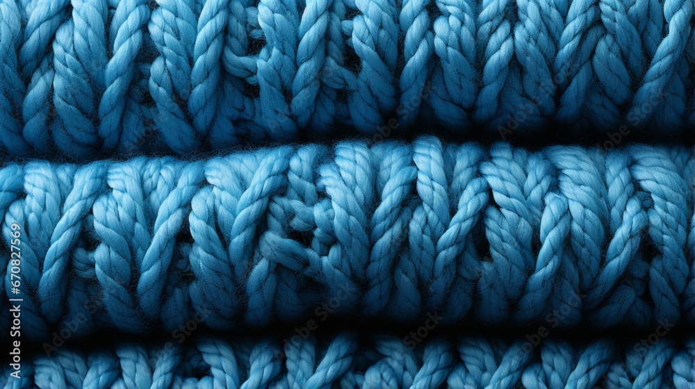 Threads of blue unravel into a twisted rope, each fiber a story woven with care and skill Threads of blue unravel into a twisted rope, each fiber a story woven with care and skill