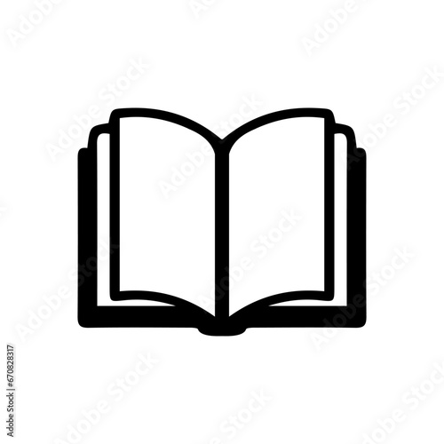 Book icon. sign design illustration.