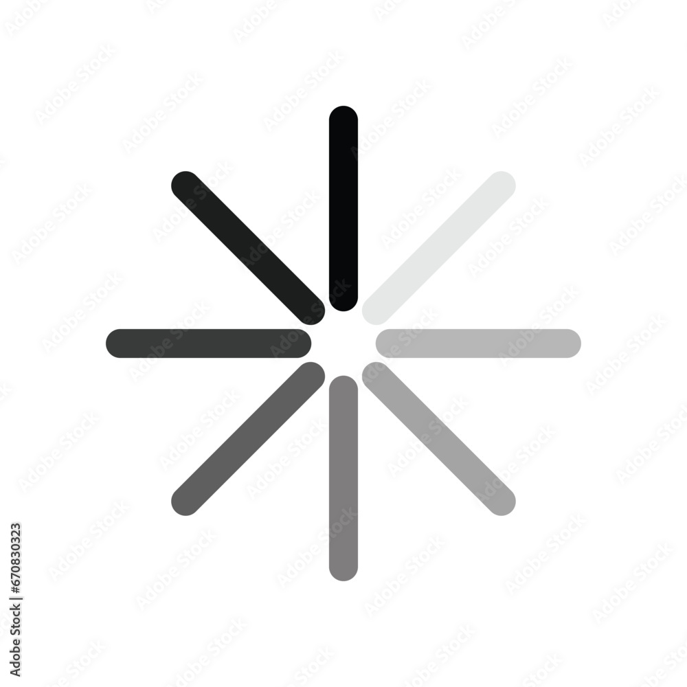 Loading Icon Vector Design Template Loading Icon Vector Design Template