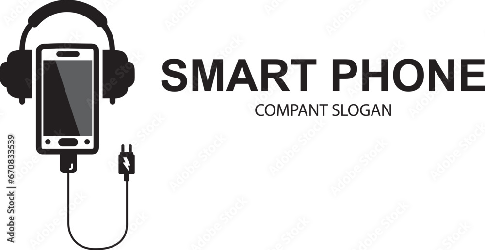 smart phone accessories shop company logo vector design smart phone accessories shop company logo vector design