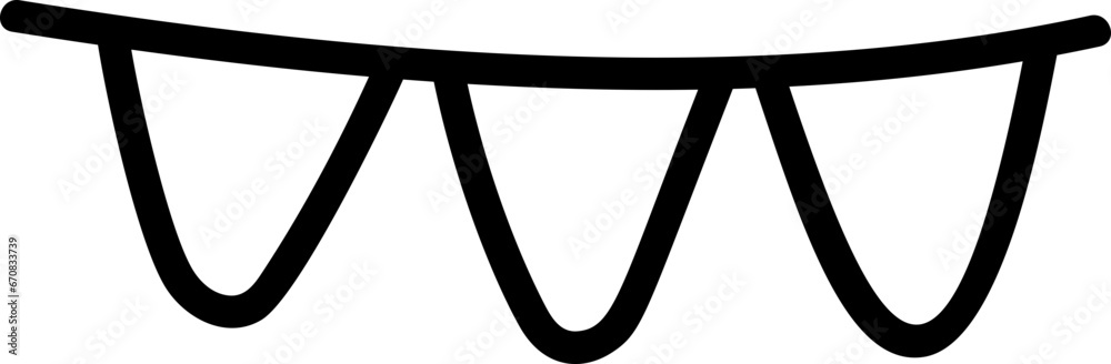 Cute flag element Cute flag element