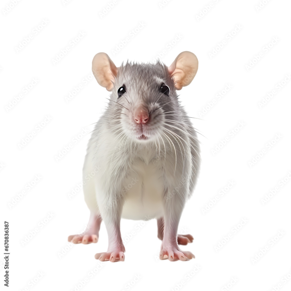 Mouse on transparent background