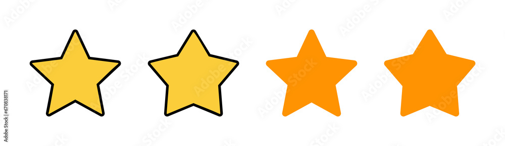 Star Icon set for web and mobile app. rating sign and symbol. favourite star icon Star Icon set for web and mobile app. rating sign and symbol. favourite star icon