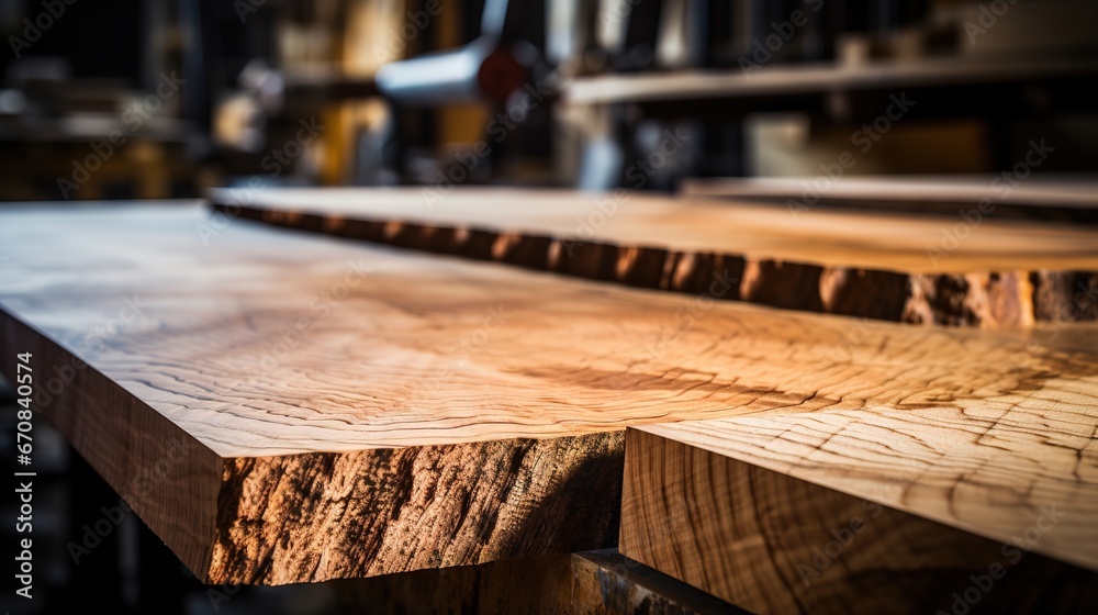 Woodworking with curly maple (or tiger maple) a sought after and prized wood for its beautiful figured grain. Wood working lumber on work bench.Shallow depth of field Woodworking with curly maple (or tiger maple) a sought after and prized wood for its beautiful figured grain. Wood working lumber on work bench.Shallow depth of field