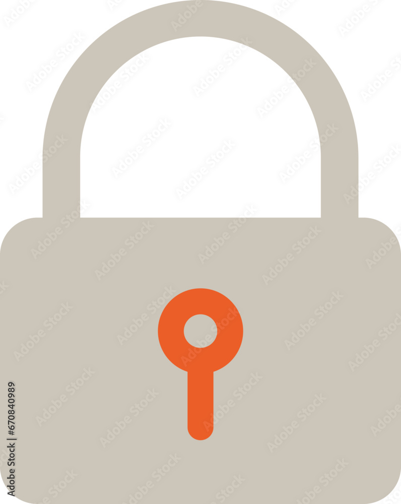 secure lock user interface icon secure lock user interface icon