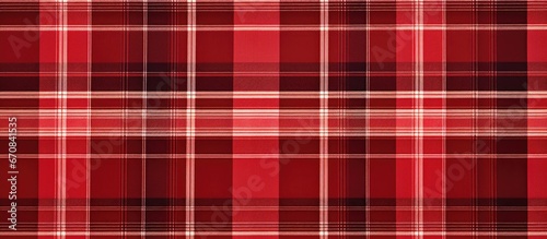 A plaid pattern with a smooth uninterrupted red backdrop