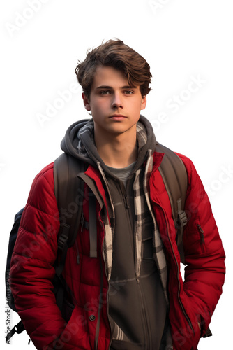 young guy - high school student portrait