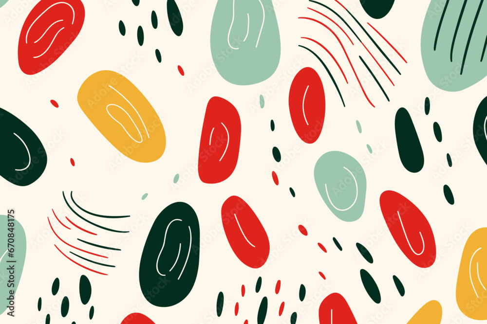 Winter lines dots shapes floral seamless pattern background. Good for fashion fabrics, children’s clothing, T-shirts, postcards, email header, wallpaper, banner, posters, events, covers, and more. Winter lines dots shapes floral seamless pattern background. Good for fashion fabrics, children’s clothing, T-shirts, postcards, email header, wallpaper, banner, posters, events, covers, and more.