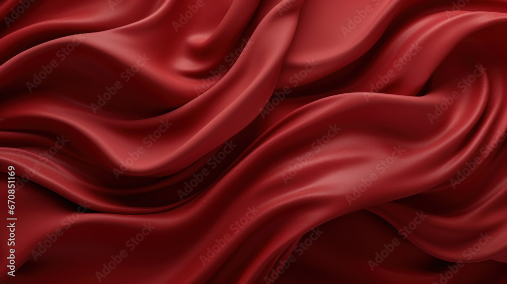 Dark red and white cream texture with soft waves Dark red and white cream texture with soft waves