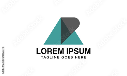 Free Download simple initial R mountain logo design - GFXLoad