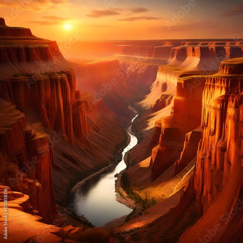 grand canyon sunset