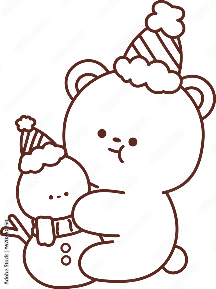 Collection of Christmas cartoons isolated on a white background. Little Santa with gifts and holiday decorations; cute card. Super cute cartoon character, illustration, hand drawn, vector Collection of Christmas cartoons isolated on a white background. Little Santa with gifts and holiday decorations; cute card. Super cute cartoon character, illustration, hand drawn, vector