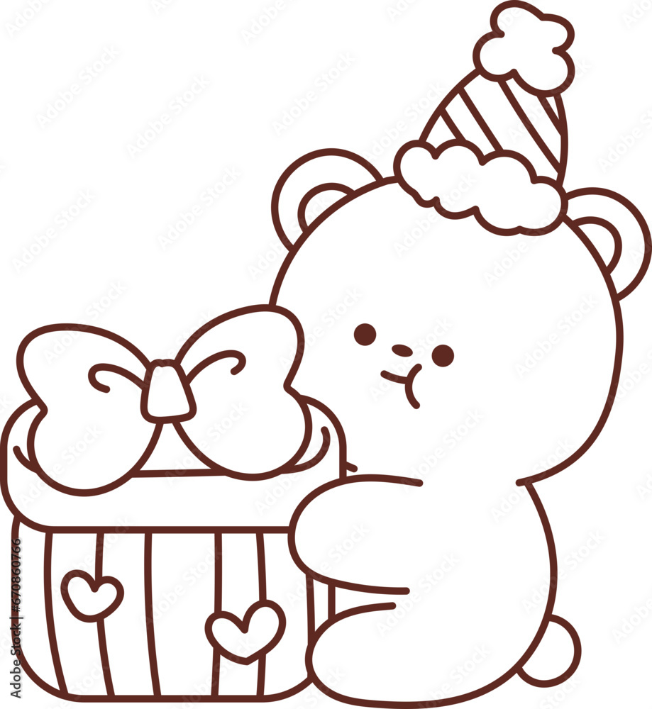 Collection of Christmas cartoons isolated on a white background. Little Santa with gifts and holiday decorations; cute card. Super cute cartoon character, illustration, hand drawn, vector Collection of Christmas cartoons isolated on a white background. Little Santa with gifts and holiday decorations; cute card. Super cute cartoon character, illustration, hand drawn, vector