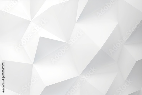 Abstract white background. Minimal geometric white light background abstract design. Generative Ai © akimtan