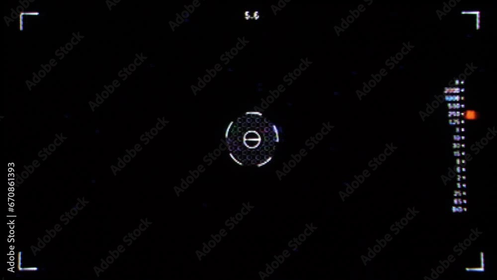 Animation of user interface with Sci-Fi HUD elements on dark background, good for overlay with alpha matte blending option. Animation of user interface with Sci-Fi HUD elements on dark background, good for overlay with alpha matte blending option.