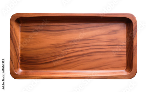 Wood Rolling Tray Organizer Transparent PNG