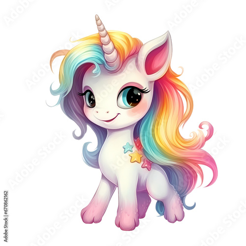 watercolor cute unicorn ,fantasy decoraction,watercolor illustrations