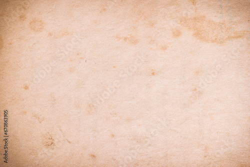 old vintage brown paper background, page for texture design