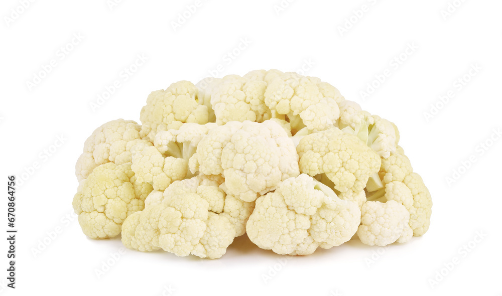 Cauliflower isolated on transparent background. PNG Cauliflower isolated on transparent background. PNG