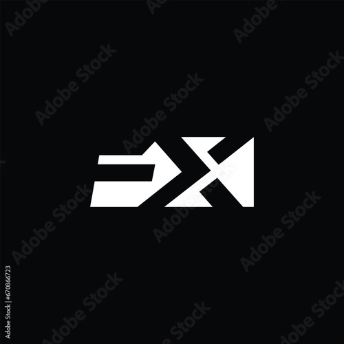 Free Download Monogram FX Letter Logo Design. Usable for Business Logo. Vector Logo - GFXLoad