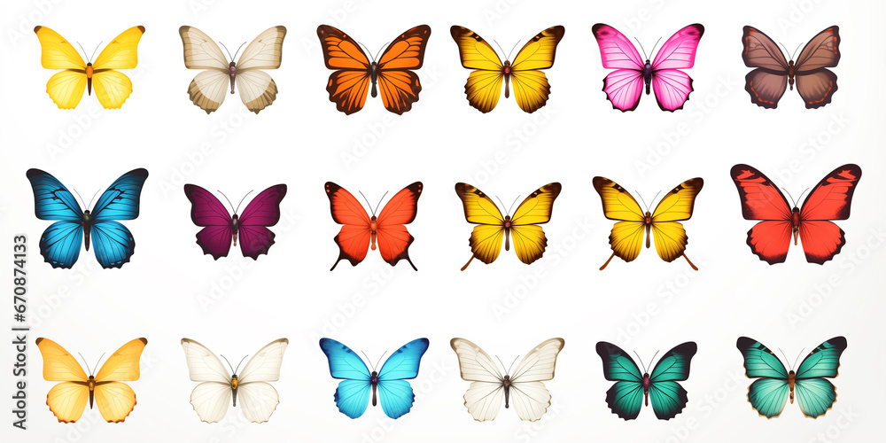 Fototapeta premium Bright and colorful animal poster.