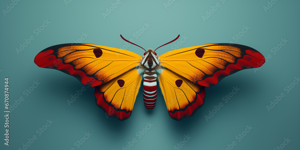 Fototapeta premium Bright and colorful animal poster.