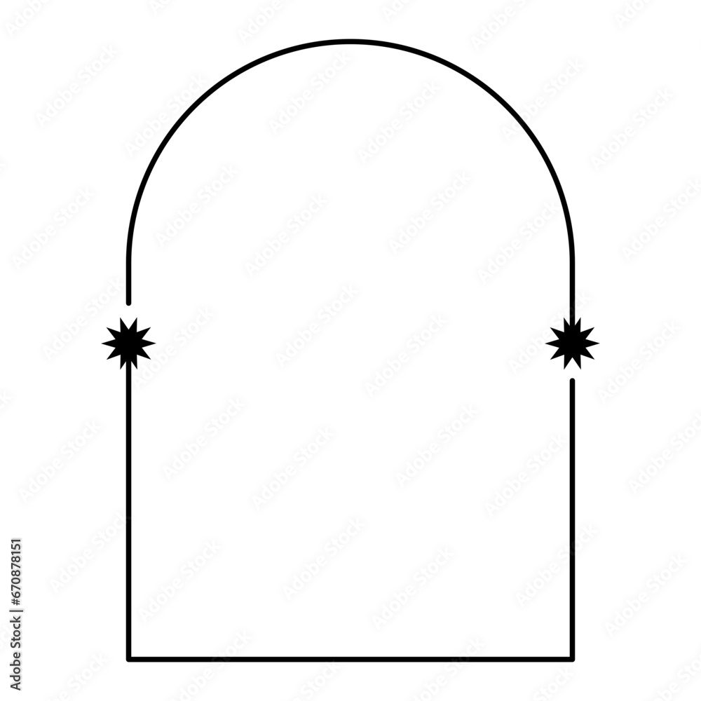 Obraz premium Aesthetic Line Geometric