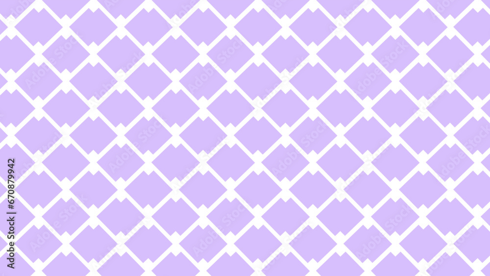 Fototapeta premium Purple seamless geometric pattern with shapes as a background