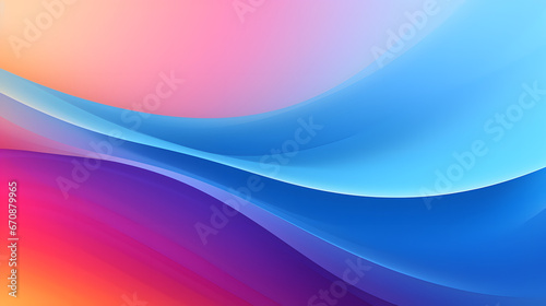 abstract colorful gradient background for design as banner, ads, and presentation concept. Generative AI.