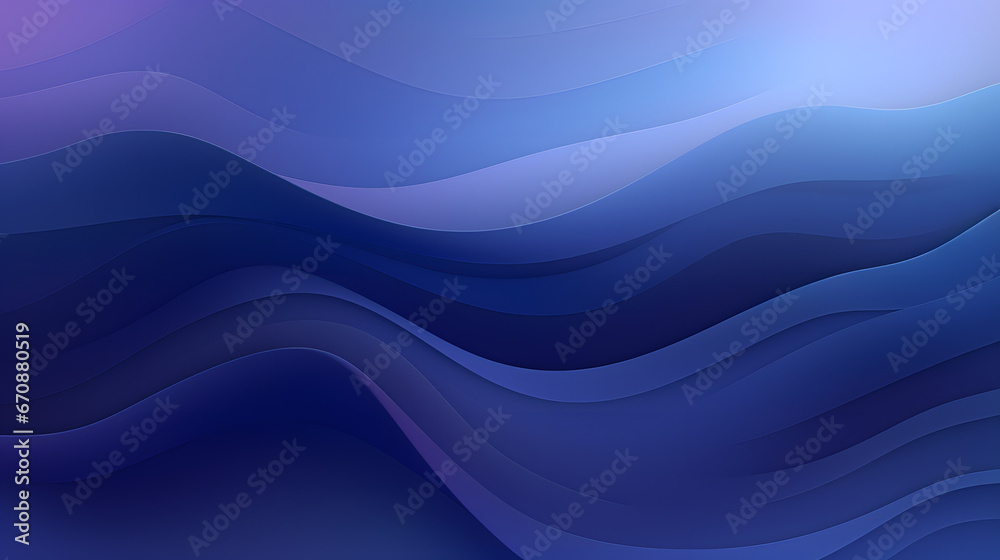Fototapeta premium Abstract dark blue purple gradient background. Generative AI.