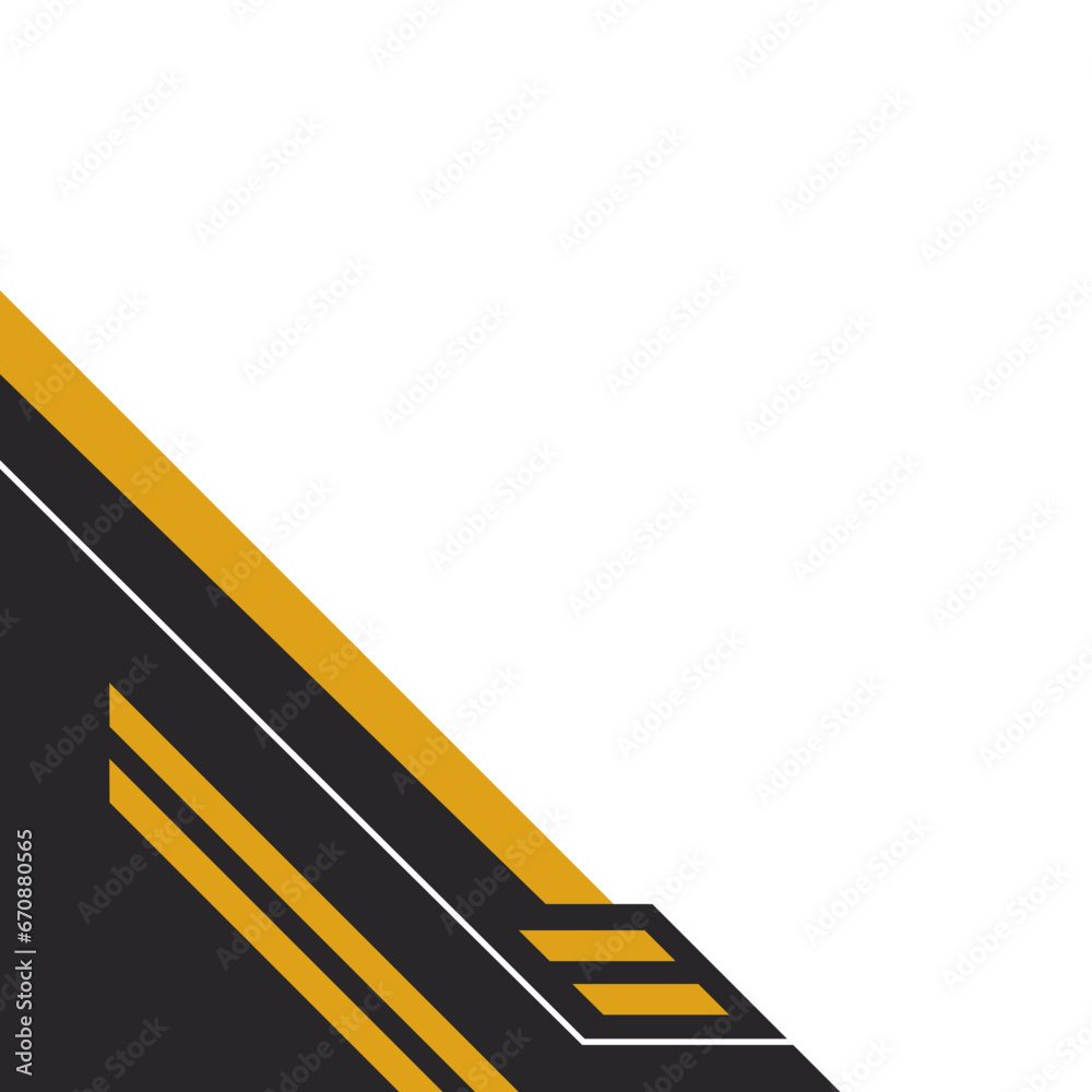 Modern Geometric Corner