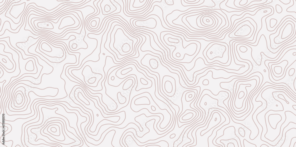 Natural printing illustrations of maps. topographic map in contour line light topographic topo contour map.