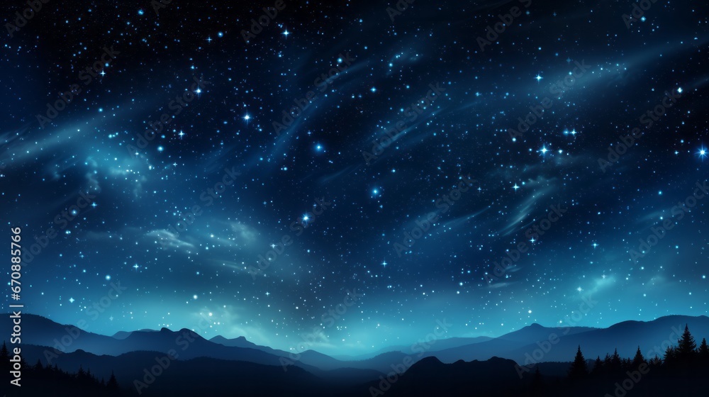 background with stars