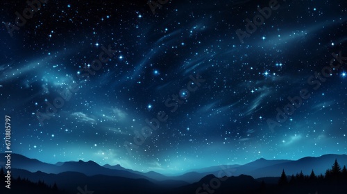 background with stars © Nica