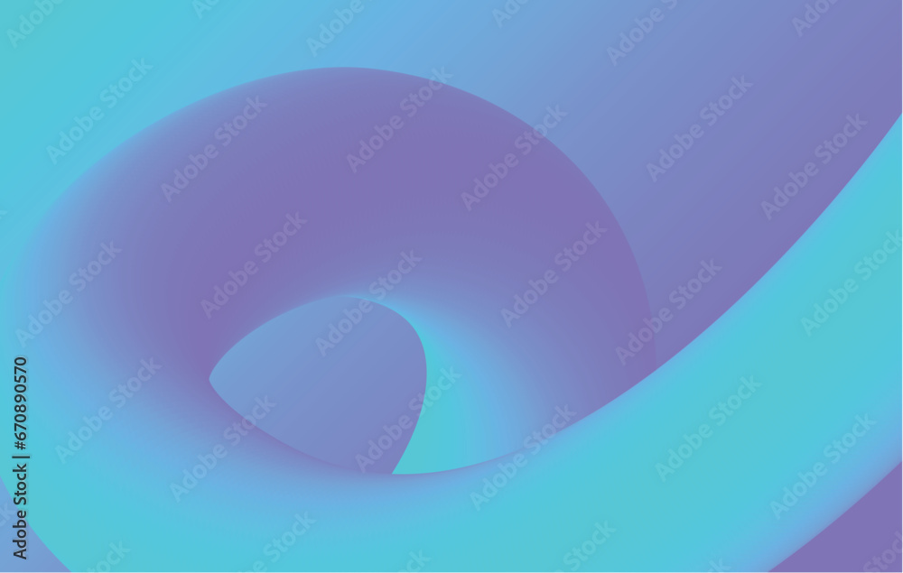 Abstract blue gradient 3D background
