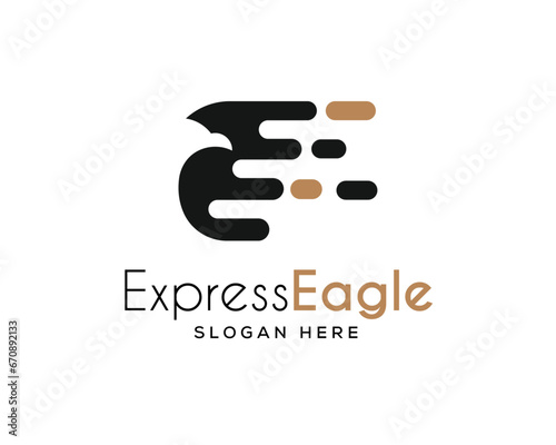 Eagle Logo Design Vector, Emblem, Design Concept, Creative Symbol, Icon