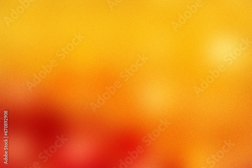 Red and yellow textured gradient abstract blur background wallpaper with magic light effect. Blank background with texture and magic light effect