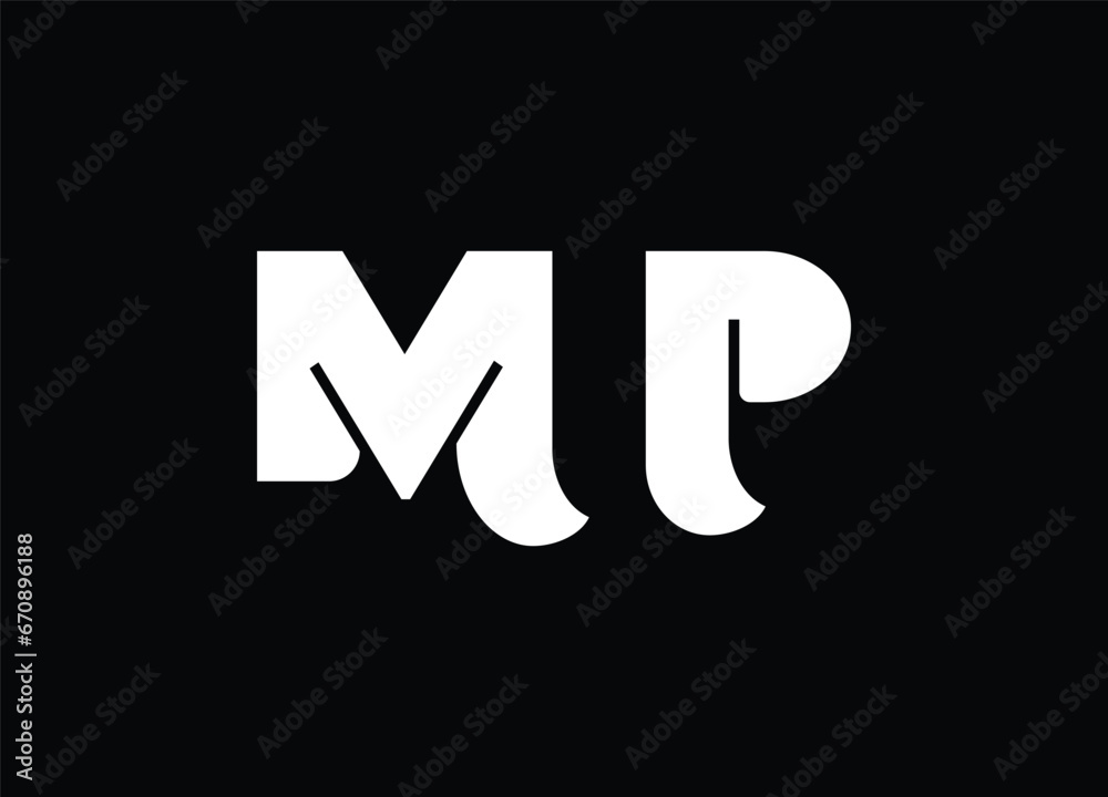 MP letter logo and monogram logo
MP letter logo and monogram logo