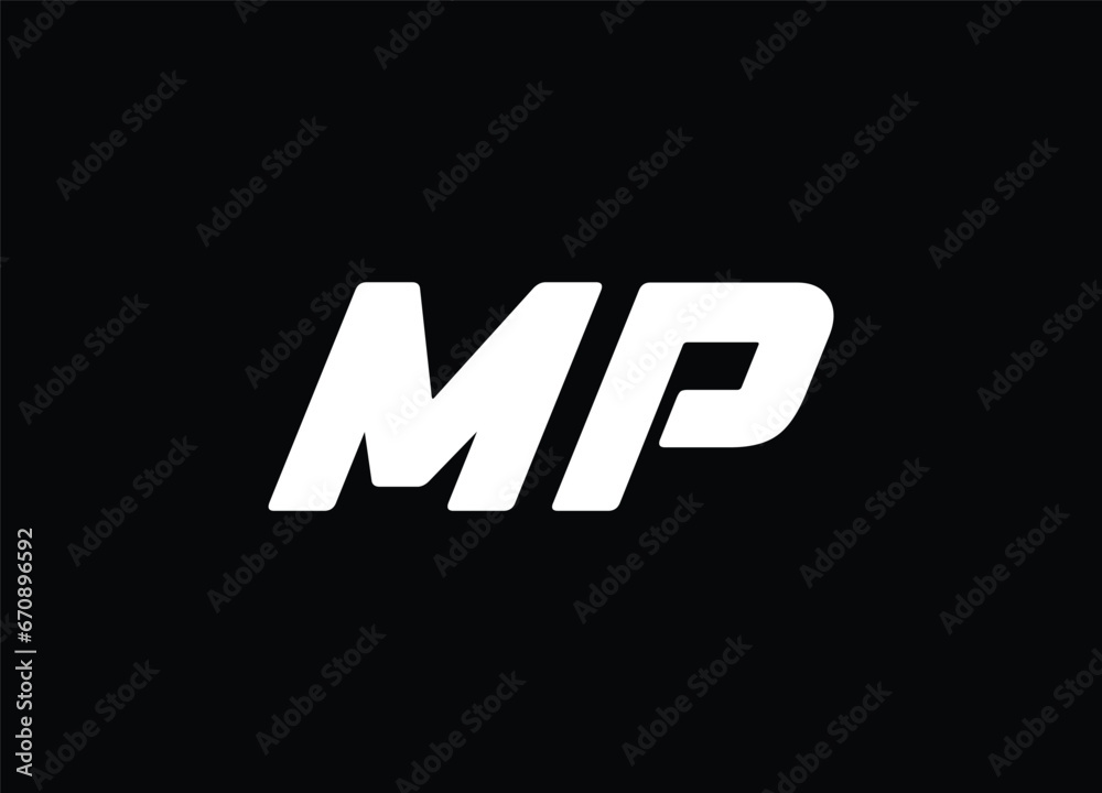 MP letter logo and monogram logo
MP letter logo and monogram logo