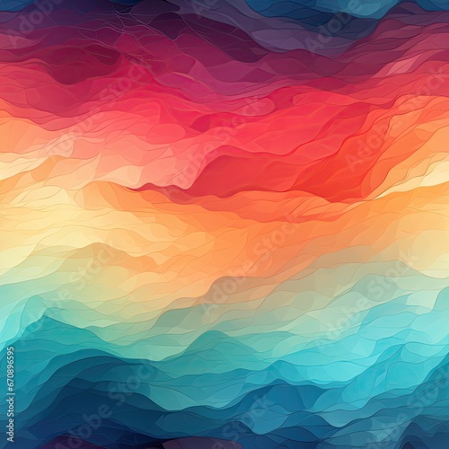 watercolor pastel seamless background with rainbow gradient texture