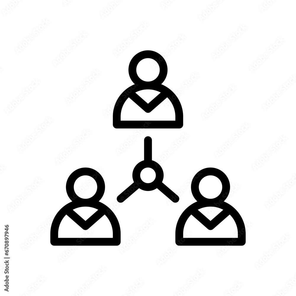 networking line icon networking line icon
